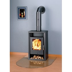 Salamandra a lenha CONV GENT 5KW ECODESIGN