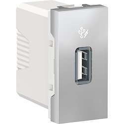 Tomada USB CARREGADOR ALUMÍNIO NU