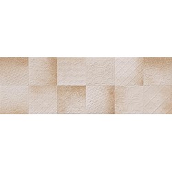 Revestimento cerâmico METALLICA DECOR QUADRI WHITE 30X90CM