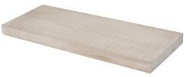 Prateleira FETIM 60X23.5CM 38MM MADEIRA NATURAL
