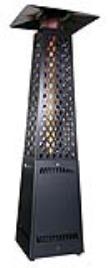 Salamandra de exterior PELLETS HTW FREYA 14KW PRETO