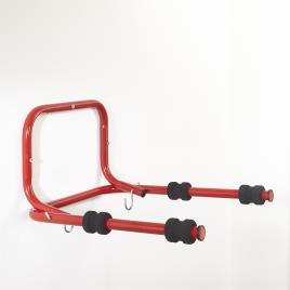 Gancho para bicicletas ABATÍVEL VERMELHO