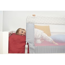 Barreira para cama infantil ESTRELAS CINZA 150CM