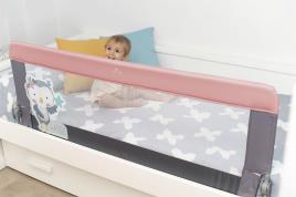 Barreira para cama infantil LITTLE STAR ROSA 150CM