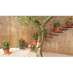 Vaso de resina VENEZIA CILINDRO 70CM TORTORA