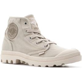 Palladium Manufacture  Sapatilhas de cano-alto Pampa Hi 92352-238-M  Bege Disponível em tamanho para senhora. 36,38.Mulher > Sapatos > Tenis