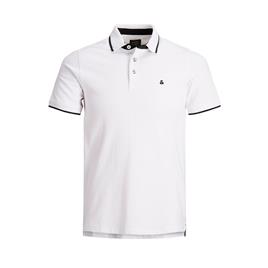 Jack & Jones Polo de mangas curtas, em malha piqué