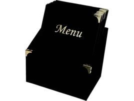 Suporte para Menu SECURIT MCBOXBRA4BL Preto