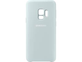 Capa  Galaxy S9 Silicone Azul