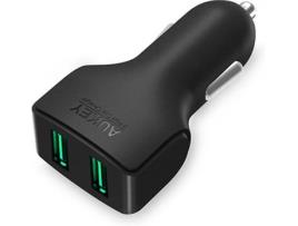 Carregador Isqueiro  AirPower (24W - Preto)