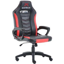 Cadeira Gaming Invictus Preta/Vermelha Matrics