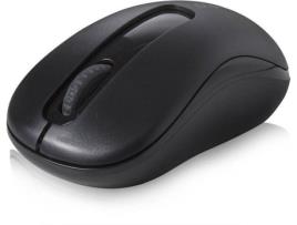 Rato  M10 BLK (Wireless - Casual - 1000 dpi - Preto)