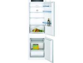 Frigorífico Combinado Encastre BOSCH KIV86VSE0 (Low Frost - 177.2 cm - 267 L - Branco)