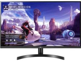 Monitor LG 32P(31,5P) Gaming IPS QHD 2560x1440 com AMD FreeSync HDMI/DP