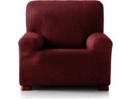 Capa Multielástica de Poltrona  Spongy (55% Poliéster - 35% Algodão - 10% Elástomero - 70-130cm - Vermelho)