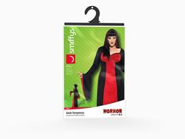 Fato de Mulher DISFRAZZES Vampira Sinistra (Tam: L)