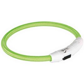 Coleira para Cães  (Verde - Nylon - M - Porte Médio)