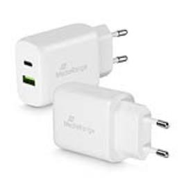 Carregador USB + USB-C 25W Fast Charger Mediarange