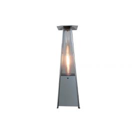 Chama Vermelha Aquecedor de exterior Flamme Pirâmide Inox, Chama Vermelha