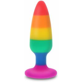 ORGULHO - BANDEIRA LGBT PLUG HUNK 10,5 CM