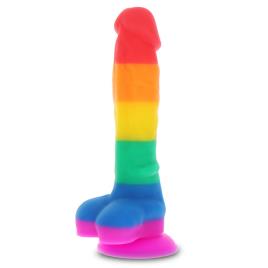 ORGULHO - BANDEIRA LGBT DILDO 16 CM