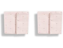 Fraldas de Pano GLOOP Pack de 2 Unidades Pink pastel (50 x 50 cm)