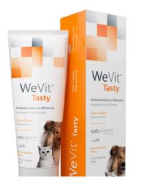 Wevit Tasty - Multivitaminico E Minerais Para Cães E Gatos