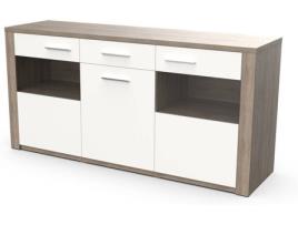 Aparador  Paris (Carvalho - MDF - 50x90.2x183 cm)