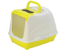 WC para Gatos  0148569 (52 x 59 x 44 cm - Amarelo)