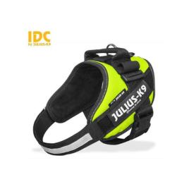 Peitoral para Cães  Ajustável e Refletor (Amarelo - 82-115cm - XL - Porte Grande)