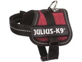 Peitoral para Cães  (Vermelho - 30-40x1.8cm - Nylon - XS - Porte Pequeno)