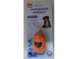 Dispensador de Sacos para Cães  (Laranja - 20 Sacos)