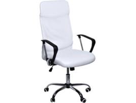 Cadeira de Escritório Executiva  Bakus Branco