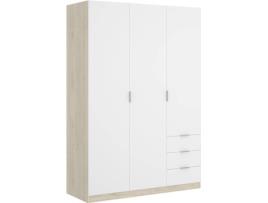 Roupeiro  3 Portas (121 cm - Transparente)