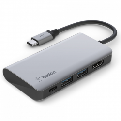 Adaptador HUB  Multiportas USB-C® 4 em 1