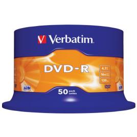 Dvd-r 16x Matt Silver Surface Cake 50