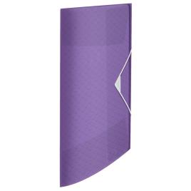 ESSELTE Pasta 3 Abas com Elásticos Color’Breeze, A4, Polipropileno, Lilás