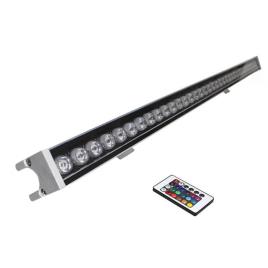 Projetor parede led linear bridgelux 36w dc24v 1m rgb rgb