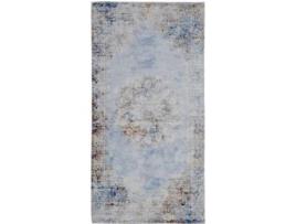 Tapete LOLAHOME Azul (80x150 cm - Algodão)