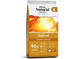 Ração para Gatos DIBAQ NATURAL MOMENTS Esterilizados Salmon (7kg - Seca - Adulto - Sabor: Salmao, Frango)