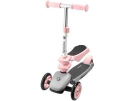 Trotinete HYPERMOTION 3 in 1 Balance Rosa (Idade Minima: 2 anos - 48-68 cm)