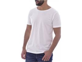 T-shirt Básica JOYAH Viscose Homem (M - Branco)