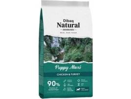 Ração para Cães DIBAQ NATURAL MOMENTS Puppy Maxi (15kg - Seca - Cachorros - Sabor: Frango, Peru)