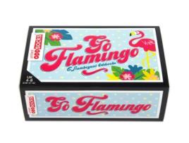 Box Meias Flamingo Caixa de 6 Meias