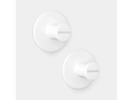 Conj.2 Ganchos P/Toalhas Branco 280344