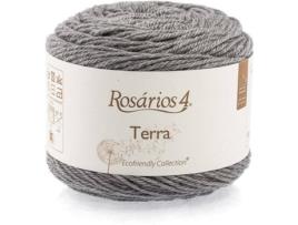 Fio de Lã ROSARIOS 4 Terra P149932 (Cinzento - Lã - 10,5x9,5x9,5 cm)