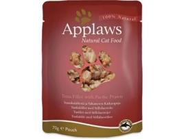 Ração para Gatos APPLAWS (70 g - Húmida - Sabor: Atum e Camarão Do Pacífico)