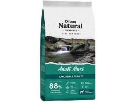 Ração para Cães DIBAQ NATURAL MOMENTS Adult Maxi (15kg - Seca - Adulto - Sabor: Peru, Frango)