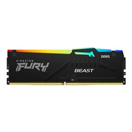 Kingston mem 8gb 6000mt/s Ddr5 Cl40 Dimm Fury Beast rgb