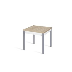 Mesa de cozinha PORTUS LISA 80X80(160)CM NATURAL